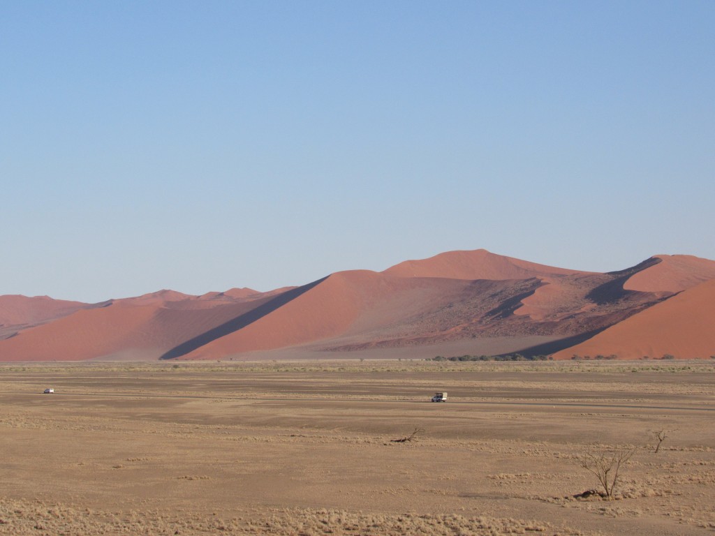 Sand dunes at Namib-Naukluft Park