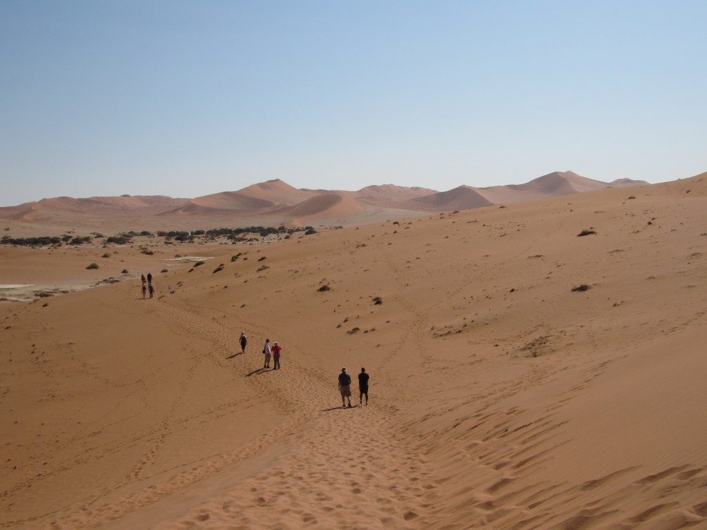 The trail to Deadvlei