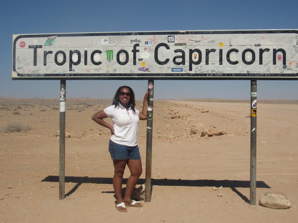 Me at the Tropic of Capricorn