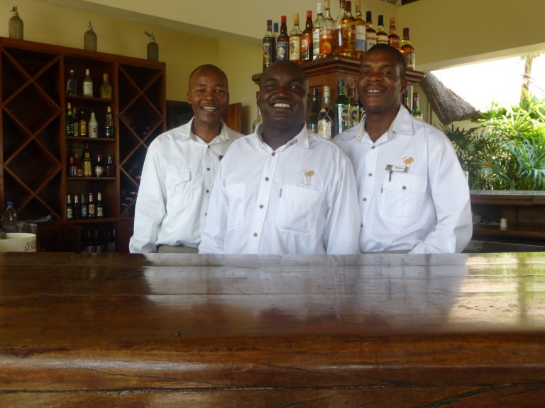 Zimbabwean hotel staff